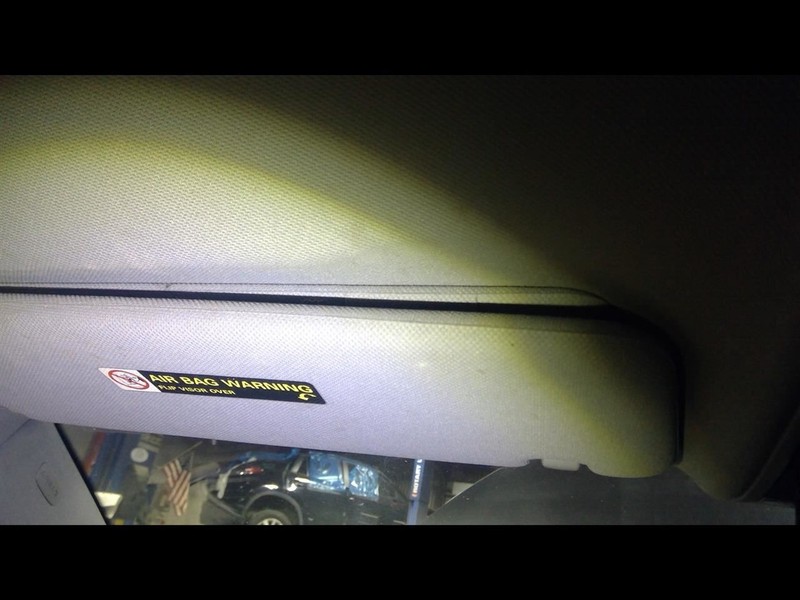 Driver Sun Visor Illuminated US Market Fits 03-05 PORSCHE CAYENNE 1704585