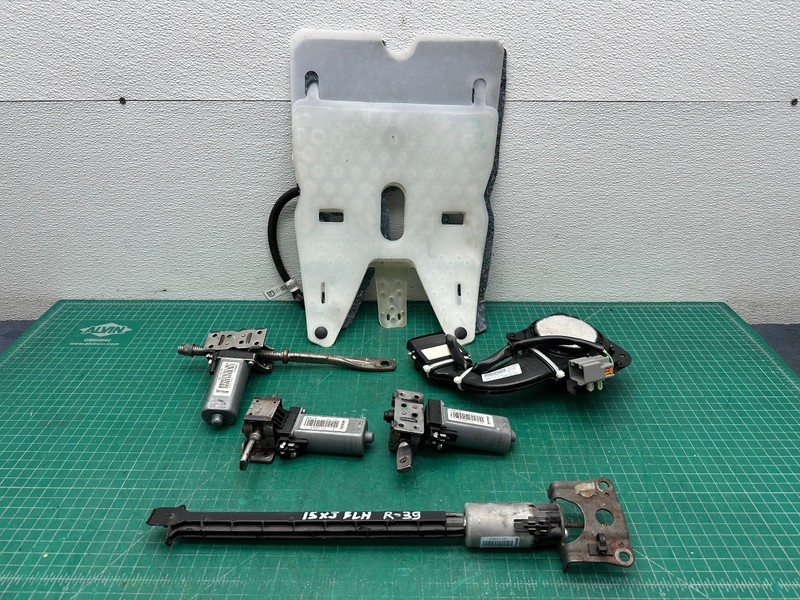 10-15 JAGUAR XJ XJR FRONT LEFT DRIVER SEAT MOTOR SET OEM