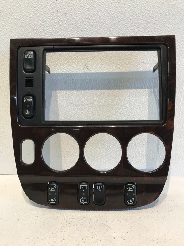 00-01 Mercedes ML320 ML430 ML55 W163 Heater AC Radio Stereo Bezel Cover