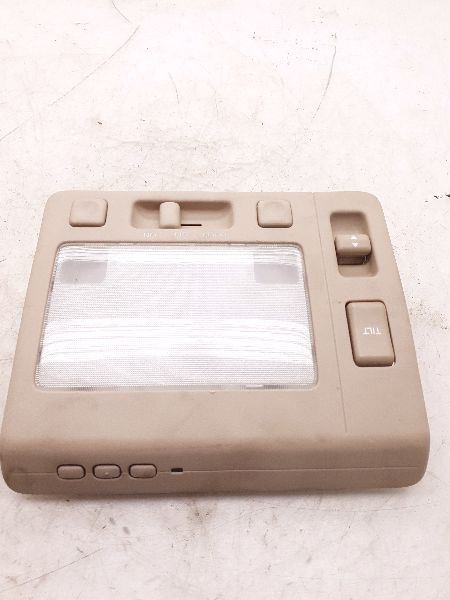 97 98 99 00 Lexus LS400 Front Roof Console Dome Map Lamp Tan LF03