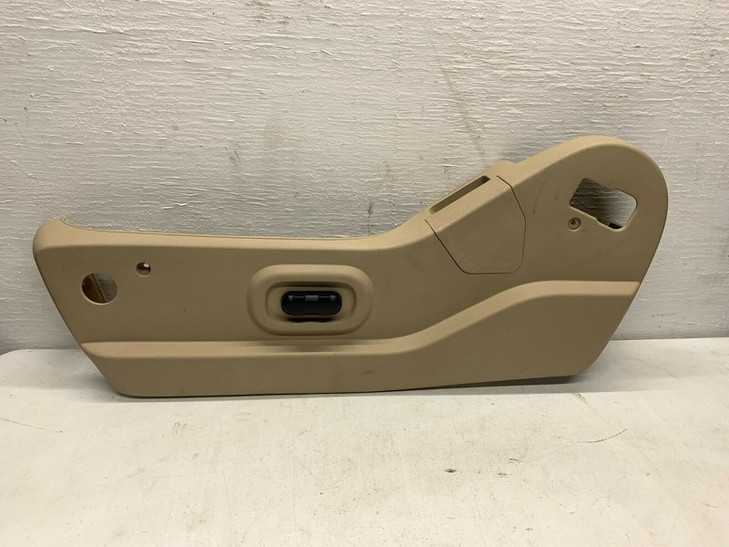 2007-2010 FORD EDGE LEFT DRIVER'S SIDE FRONT OUTER SEAT PLASTIC COVER AND POWER