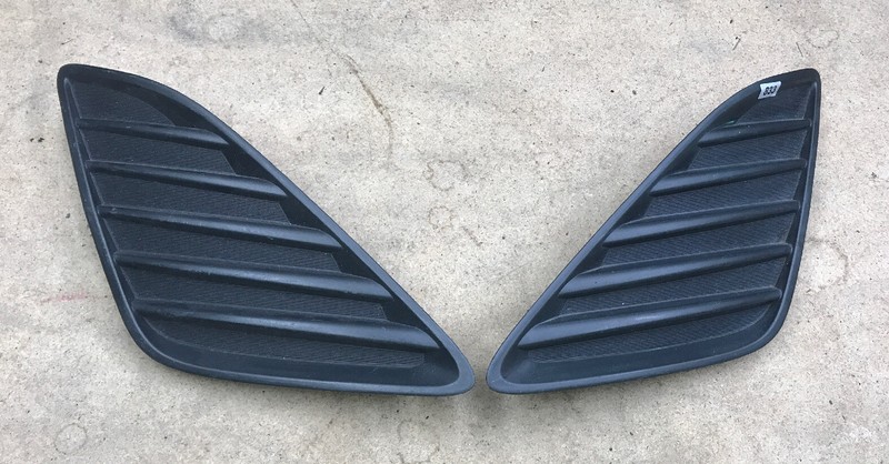 2012 - 2014 Toyota Camry Front Left & Right Bumper Hole Bezel Covers OEM *