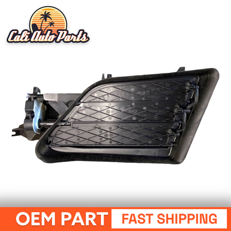 2016-2021 Tesla Model S right RH active louvre air shutter 1058007-00-J NEW OEM