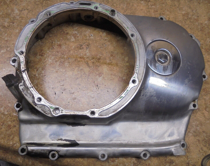2003 Honda Shadow VT1100C VT1100 VT 1100 Engine Clutch Cover Case Panel Casing