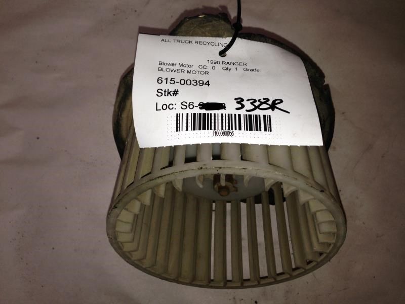 83-90 Ford Ranger A/C AC Blower Motor OEM E3TZ-18527-A