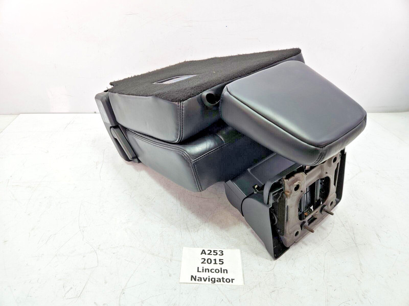 ✅ 15-17 OEM Lincoln Navigator Rear Passenger Side 3rd Black Leather Seat Assy