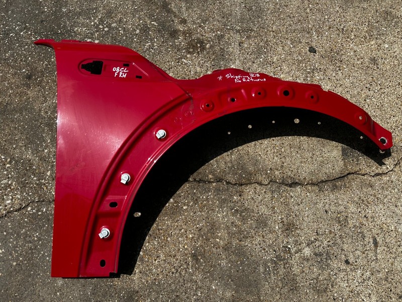 07-15 Mini Cooper R56 R55-R59 FRONT RIGHT PASSENGER SIDE FENDER WING Red 851 OEM
