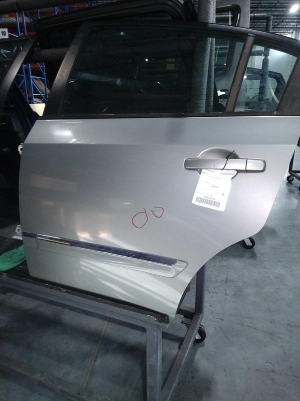 2010 Nissan Sentra Left Rear Door Grey OEM Used 127K Miles 71955