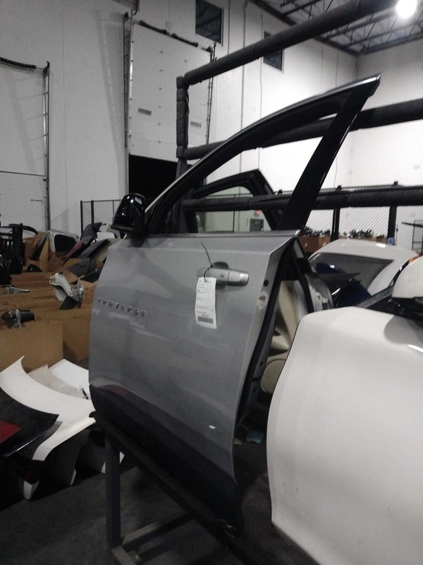 2020 Chevrolet Traverse Front Left Door Silver 114K Miles OEM Used Part