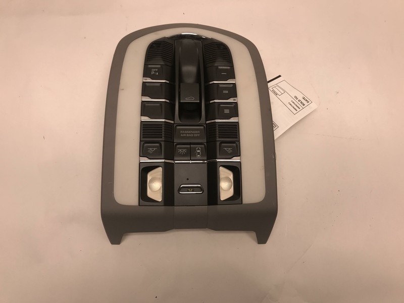 10-16 PORSCHE PANAMERA OVERHEAD LIGHT DOME SUN ROOF SWITCH OEM