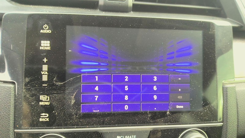 Info Screen HONDA CIVIC 16 17 18