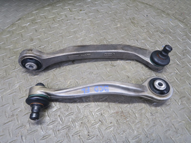 2006-2012 BENTLEY CONTINENTAL FLYING SPUR FRONT LEFT UPPER CONTROL ARM SET OF 2