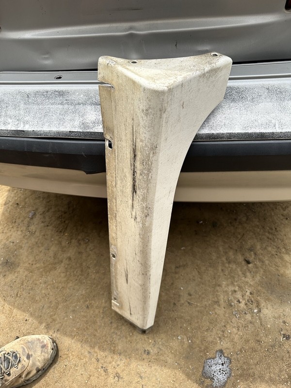 03 04 05 DODGE NEON SRT4 Rh Rear White Sideskirt Side Skirt