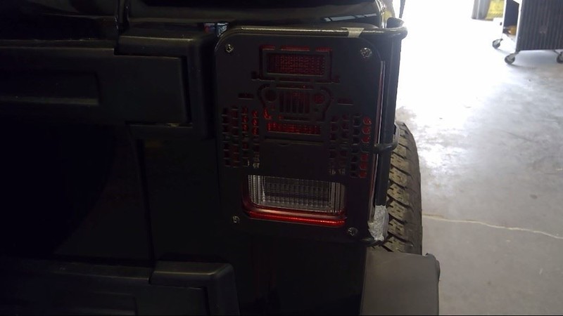 Passenger Tail Light VIN W 6th Digit Jk Body Fits 07-18 WRANGLER 3325396