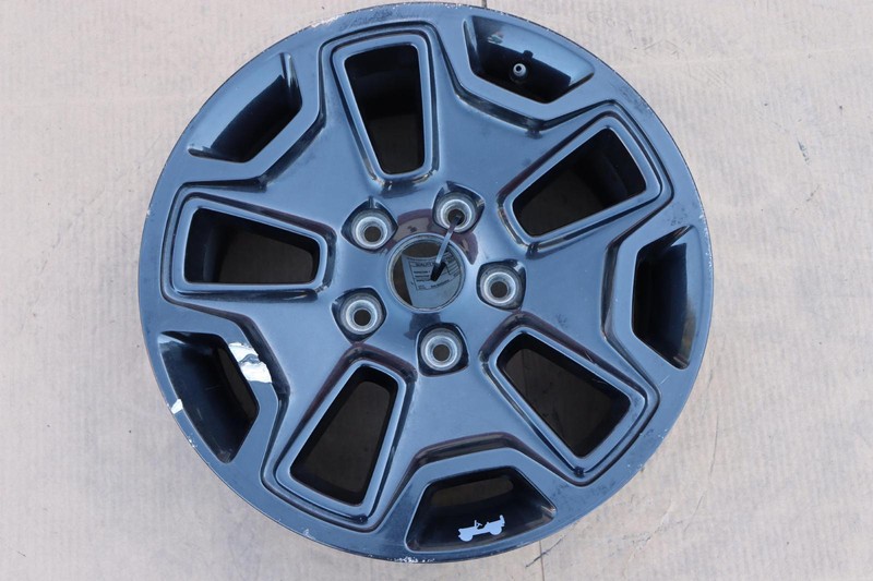 2011-2017 JEEP WRANGLER SPARE WHEEL RIM R17 17X7.5 NEWER STYLE BLACK OEM