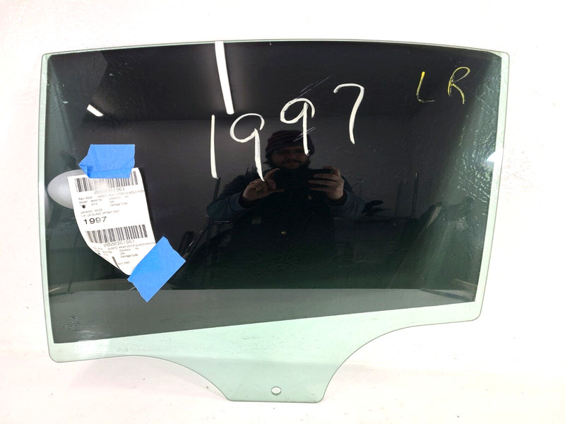 BMW 750i Door Window Glass Rear Driver Left SWB Single Pane OEM 2009-2015