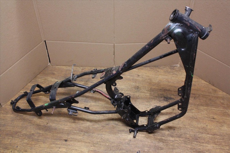87-01 KAWASAKI KE 100 MAIN FRAME CHASSIS OEM KE100