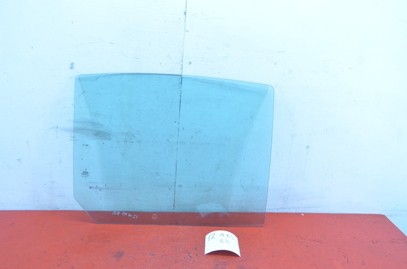 09-16 LINCOLN MKS REAR RIGHT PASSENGER DOOR WINDOW GLASS OEM