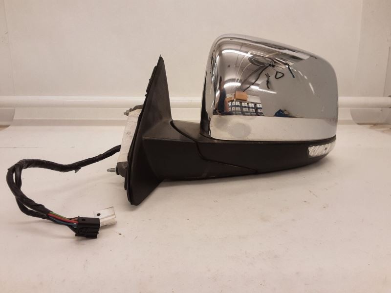Driver Side View Mirror Power Heated Chrome Fits 11-18 GRAND CHEROKEE 2956837