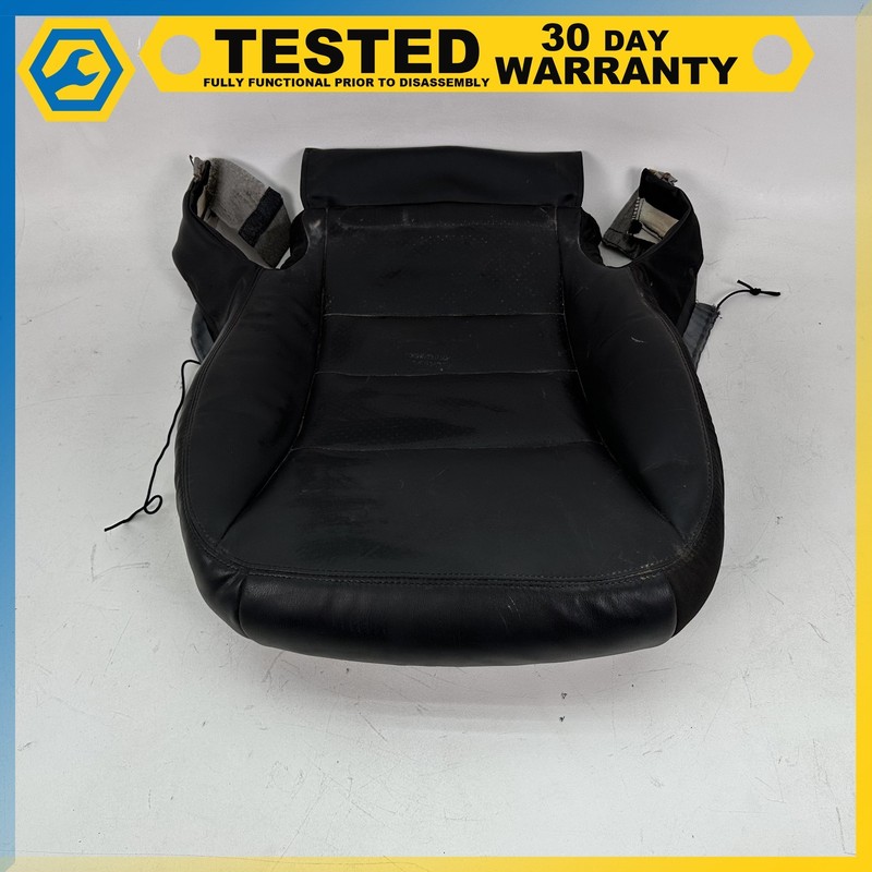 05-10 Chevy Corvette C6 RIGHT BOTTOM LOWER SEAT CUSHION Black OEM