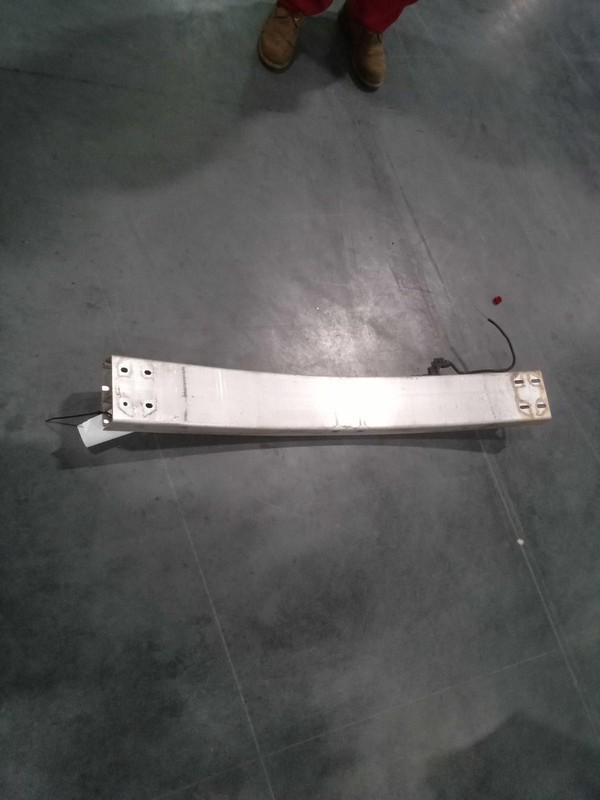 2015 Nissan Altima Bumper Impact Bar White OEM 620323TA1A 140K Miles