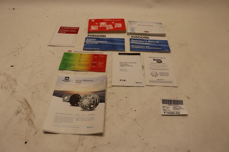 2018-2023 PETERBILT 579 PACCAR OPERATOR'S MANUAL CUMMINS OWNERS GUIDE BOOKS OEM