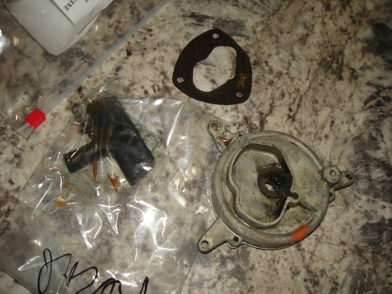 Dayton model 2z463 4.5 cu in. recoil chainsaw part only bin 286
