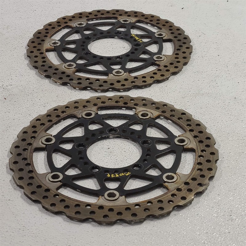 2007 Kawasaki Ninja EX650A EX650 Front Brake Rotor Set Pair Rotors PS1057