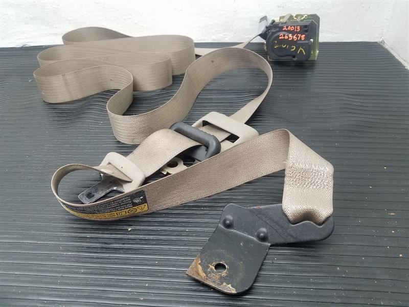 02-04 Chevrolet Venture Front Right Passenger Belt Retractor Tan OEM 88953996