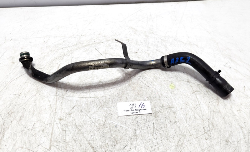 ✅ 11-18 OEM Porsche Cayenne Turbo 958 4.8L Power Steering Suction Hose Pipe