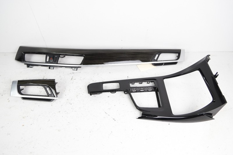 2016-2021 BMW X1 F48 DASH CONSOLE WOOD TRIM PANEL SET OEM