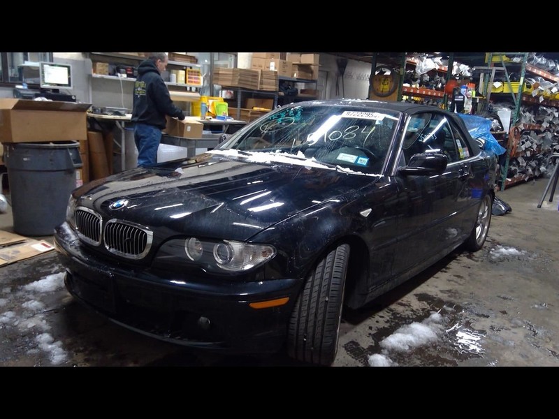 Passenger Quarter Window Regulator Convertible Fits 01-06 BMW 325i 1527507