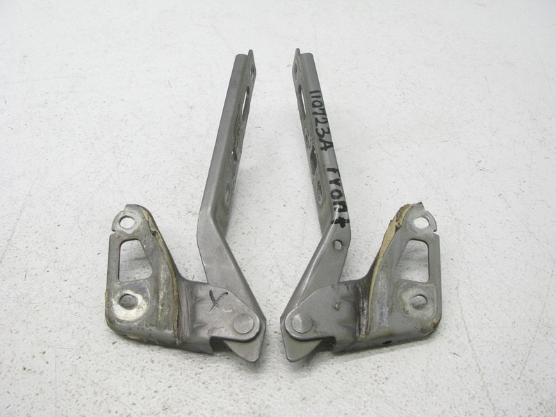 07-15 AUDI 4L Q7 HINGE BONNET HOOD FRONT LEFT RIGHT SET OEM 110723A