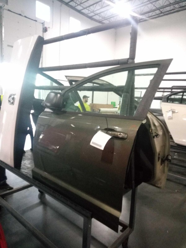 2016 Dodge Journey Left Front Door Green OEM 245801 Used 120K Miles