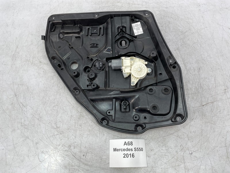 ✅ 14-20 OEM Mercedes W222 S550 Rear Left Door Window Regulator W/ Motor *