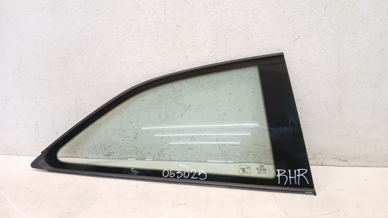 08-17 AUDI 8T A5 S5 RS5 COUPE REAR RIGHT WINDOW QUARTER GLASS OEM 063025