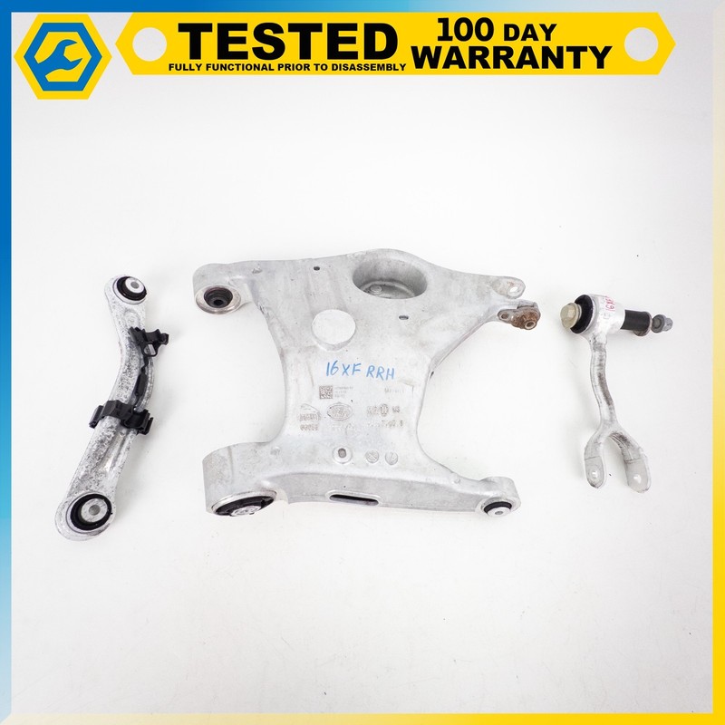 16-23 JAGUAR XF REAR RIGHT PASSENGER SIDE SUSPENSION CONTROL ARM SET OF 3 OEM