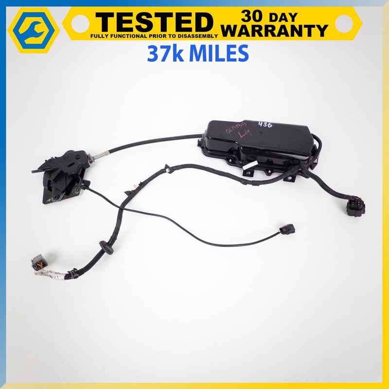 05-16 ASTON MARTIN DB9 DBS VOLANTE LEFT SIDE TONNEAU COVER MOTOR OEM