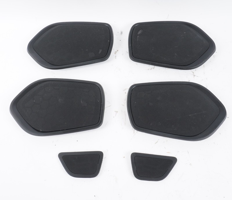 2014-2019 MASERATI GHIBLI DOOR PANEL SPEAKER COVER GRILL SET OF 6 OEM