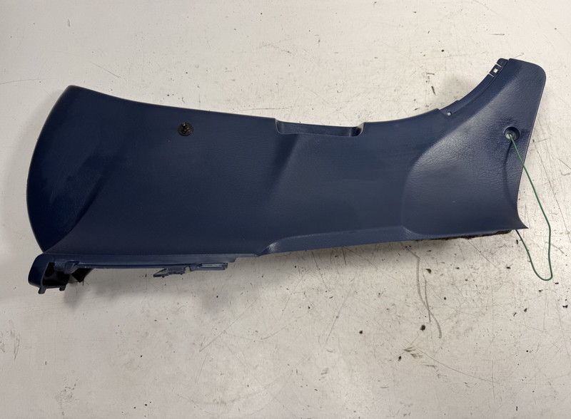 02-05 Honda S2000 Left Quarter Trim Panel Blue 84191-S2A-A01ZB OEM