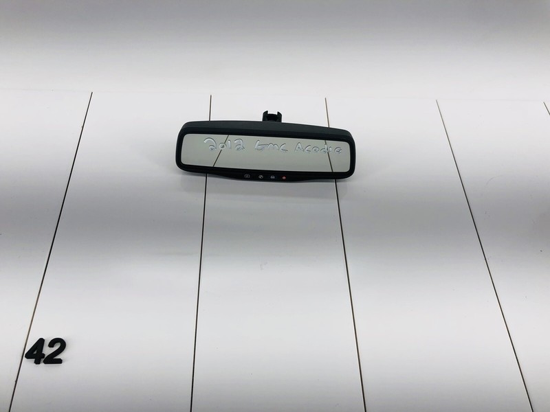 09-12 GMC ACADIA FRONT CENTER WINDSHIELD INTERIOR REAR VIEW MIRROR OEM