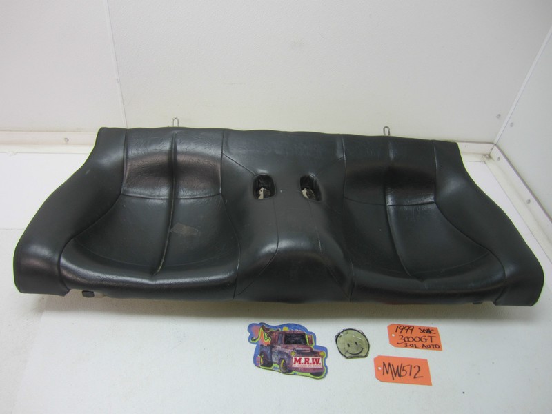 SEAT BASE REAR BACK CUSHION BOTTOM DRIVER PASSENGER STEALTH 99 3000GT LEATHER