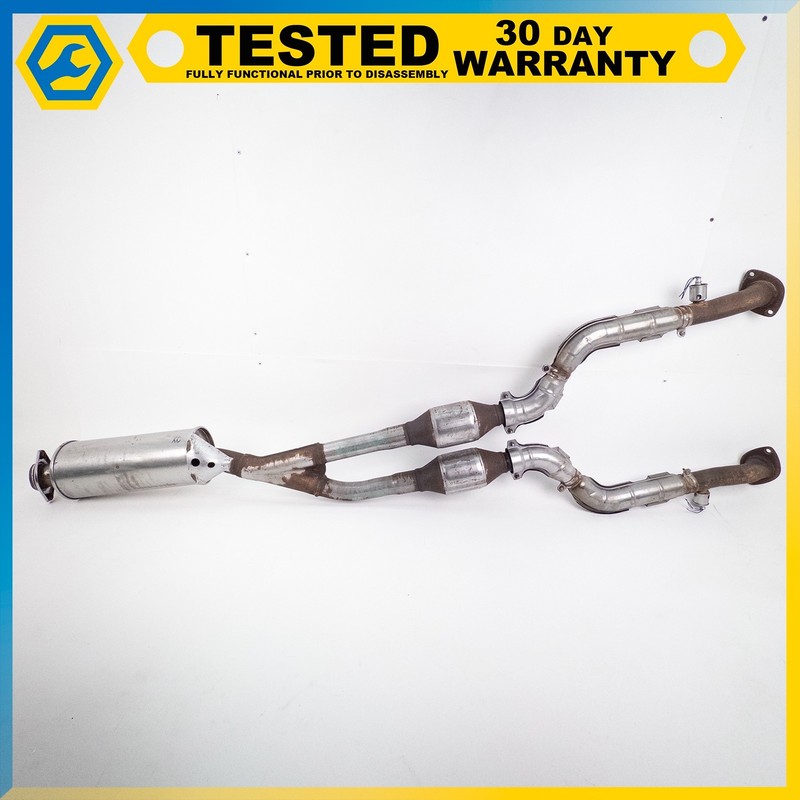 06-13 LEXUS IS250 IS350 RWD EXHAUST DOWNPIPE CONVERTER Y-PIPE ASSEMBLY OEM