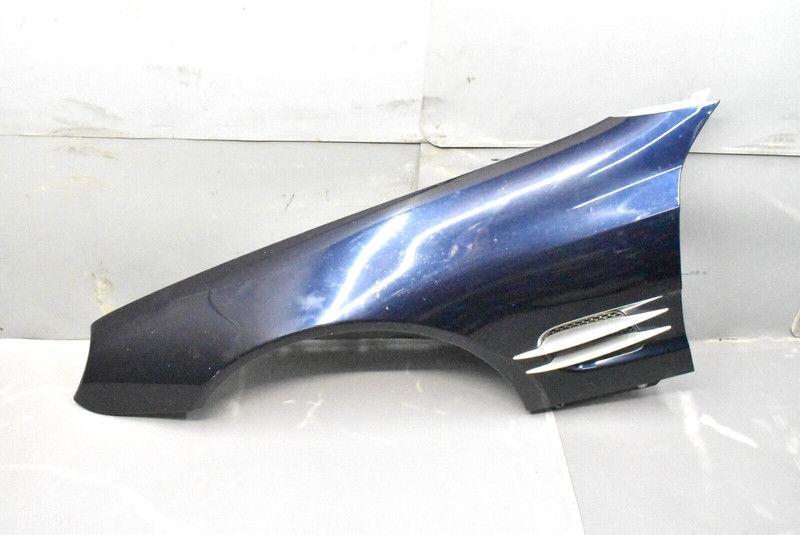 03-08 MERCEDES R230 SL500 FRONT LEFT DRIVER SIDE FENDER PANEL BLUE OEM