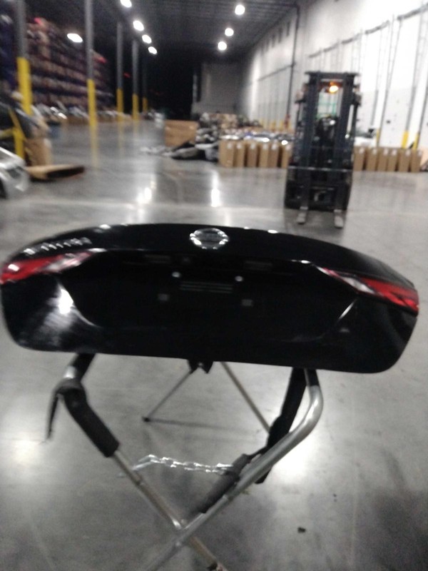 2023 Nissan Sentra OEM Black Deck Lid 4DR S Model - Used, Deep Scratch