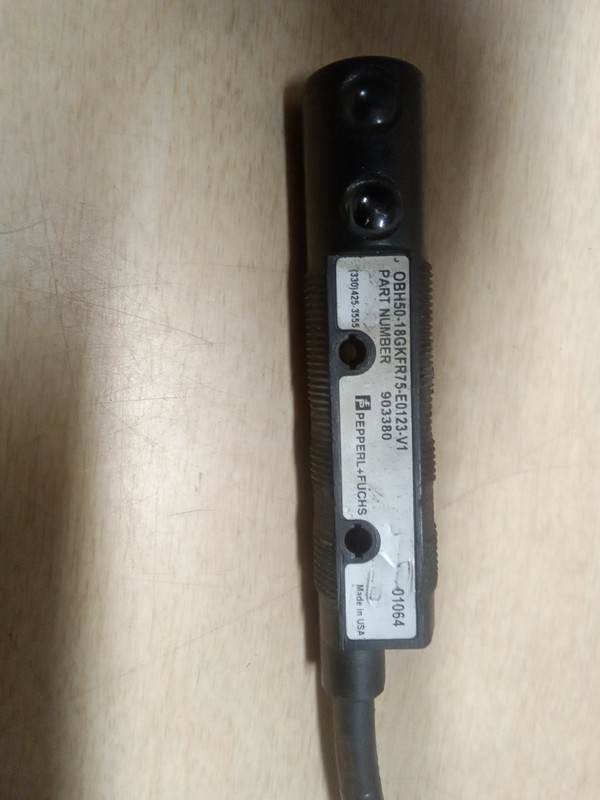 PepperL & Fuchs OBH50-18GKFR75-E0123-V1 Photoelectric Switch *FREE SHIPPING*