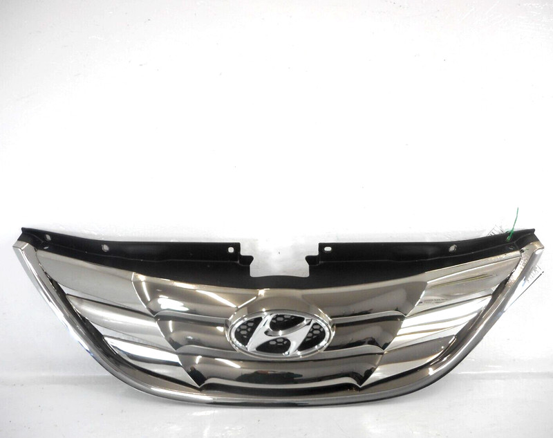 Hyundai Sonata Upper Grille VIN B Turbo or C 8th OEM 2011-2013