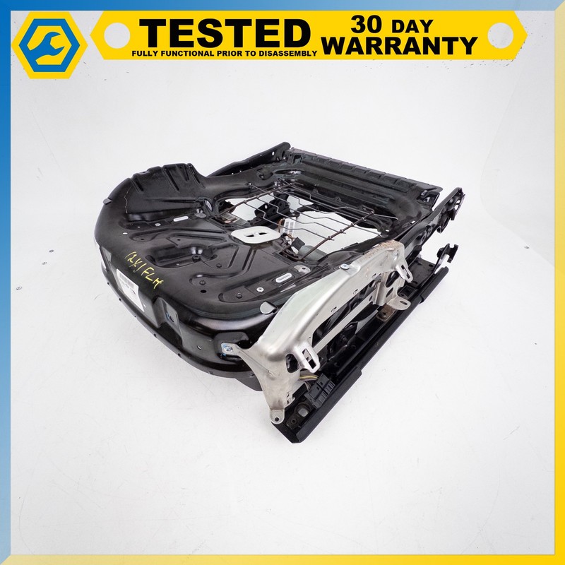 10-17 JAGUAR XJ XJR FRONT LEFT LOWER SEAT TRACK RAIL FRAME W/ MOTOR OEM