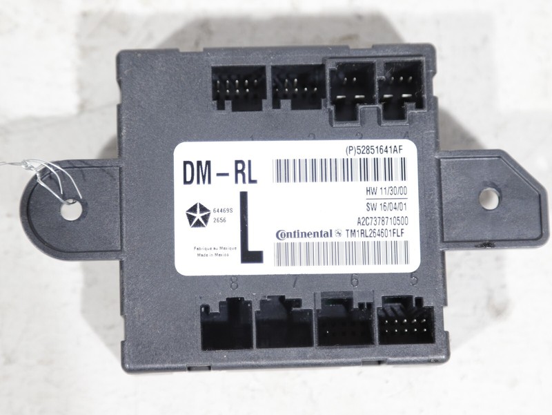 2017-20 MASERATI LEVANTE REAR LEFT SIDE DOOR COMPUTER CONTROL MODULE UNIT OEM🚗