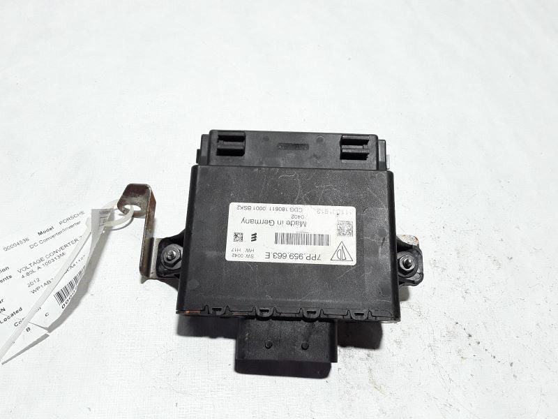 7PP959663E VOLTAGE CONVERTER FITS 2011-2018 PORSCHE CAYENNE 10001